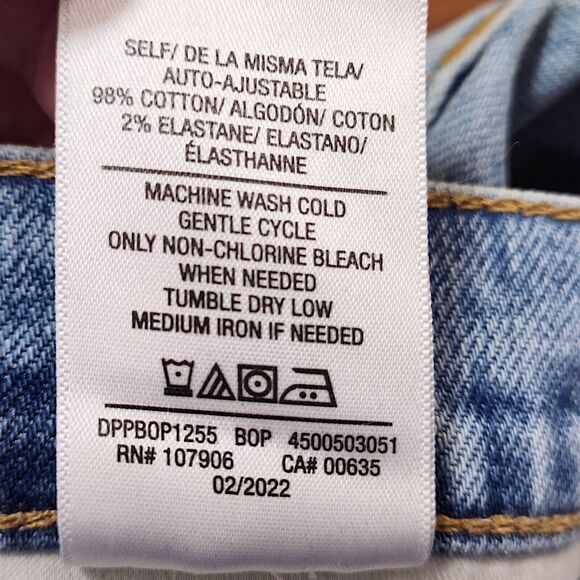 Hudson Women’s Jeans Clean Girl Denim Light Vintage Wash High Rise Wide Leg 33 - Picture 13 of 14